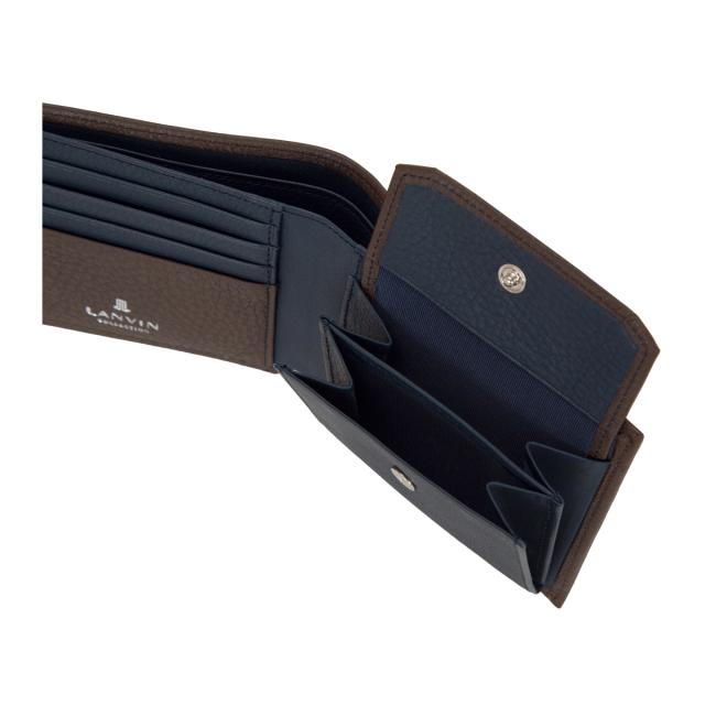 レビュー投稿で+5％還元】ランバンコレクション 二つ折り財布 ディア