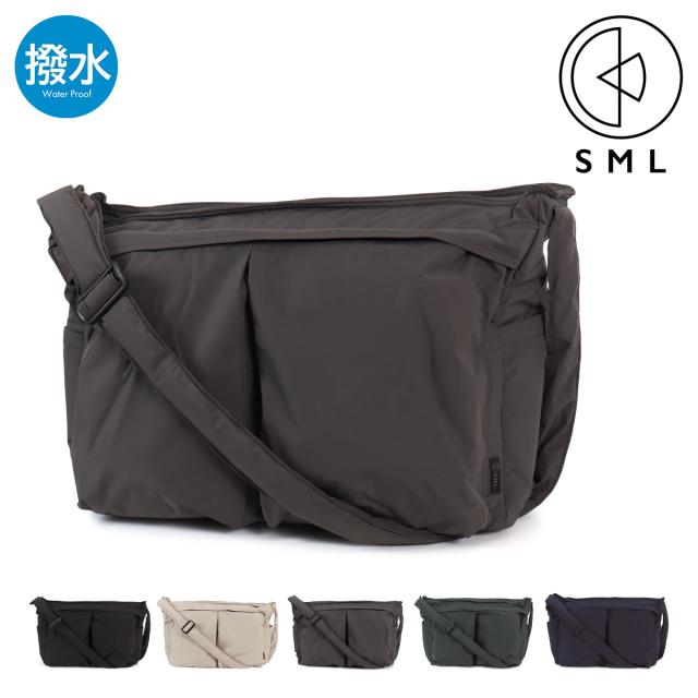 【レビュー投稿で+5％還元】SML ショルダーバッグ 撥水 軽量 防汚 メンズ レディース K904095 JUDE ユダ エスエムエル 大きめ 大容量 ジム 旅行 アウトドア