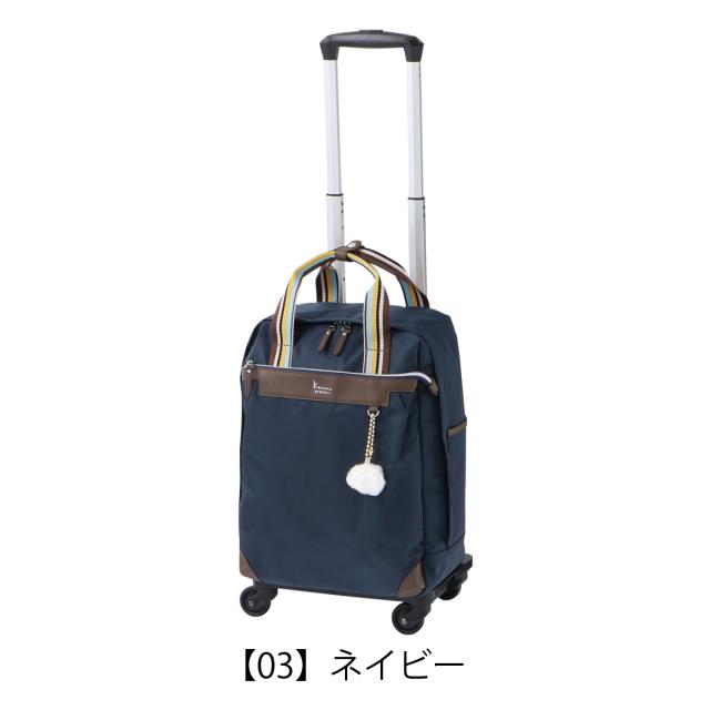 【レビュー投稿で+5％還元】カナナプロジェクト ショッピングキャリー 39cm 22L 1.8kg レディース アムローズTR 15246 Kanana project | ソフトキャリー お出かけ 軽量