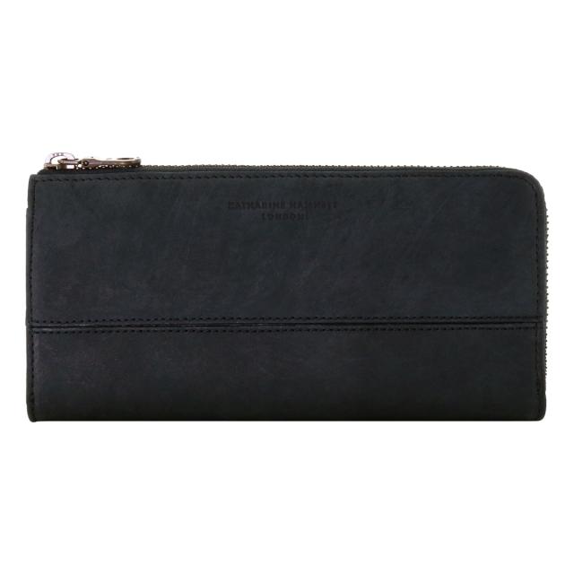 レビュー投稿で+5％還元】キャサリンハムネット 長財布 本革 メンズ