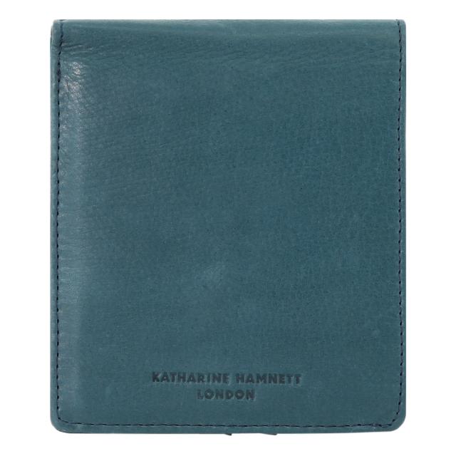 レビュー投稿で+5％還元】キャサリンハムネット 二つ折り財布 ソフト