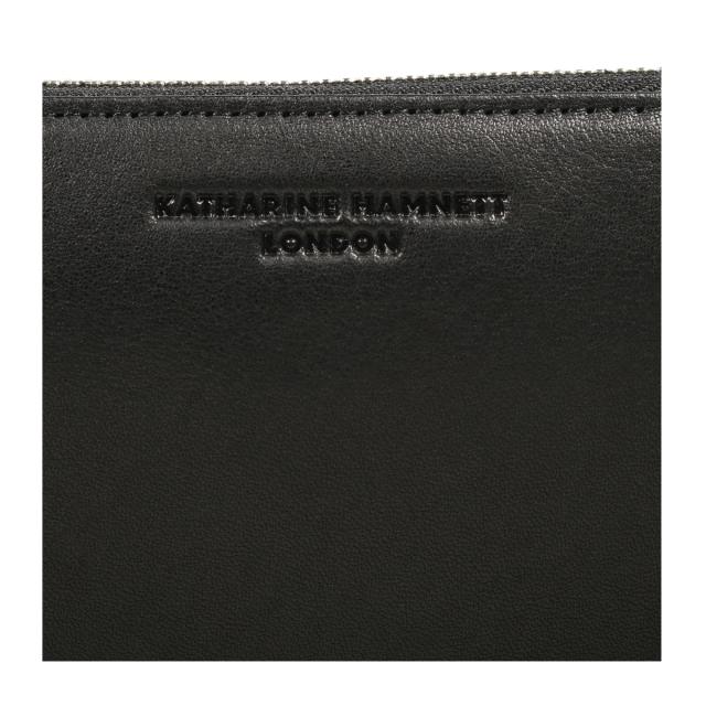【レビュー投稿で+5％還元】キャサリンハムネット 長財布 ラウンドファスナー ソフト 490-57007 KATHARINE HAMNETT 牛革 本革 レザー 開運 一粒万倍日_6