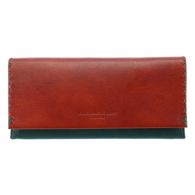 【レビュー投稿で+5％還元】キャサリンハムネット 長財布 メンズ カラーテーラードII 490-58706 KATHARINE HAMNETT 牛革 レザー 開運 一粒万倍日_1