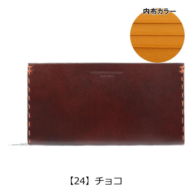 【レビュー投稿で+5％還元】キャサリンハムネット 長財布 ラウンドファスナー カラーテーラードII 490-58707 KATHARINE HAMNETT 牛革 本革 レザー ブランド ギフト プレゼント 開運 一粒万倍日_7