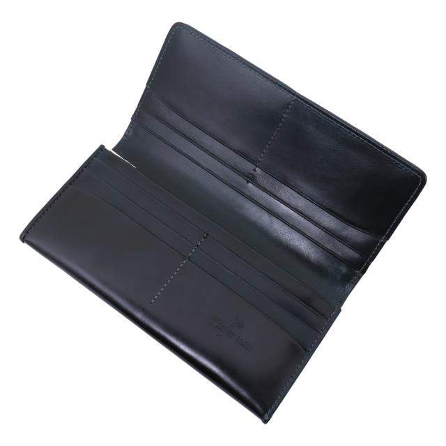 レビュー投稿で+5％還元】キーファーノイ 長財布 かぶせ 本革 レザー