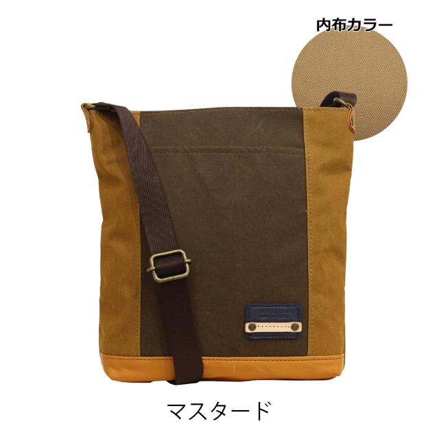 【レビュー投稿で+5％還元】ショルダーバッグ 本革 日本製 ラコルト メンズ レディース キソラKIBP-397 kissora｜撥水 牛革 タテ型 ミリタリー クリスマス_mp クリスマス_wp レビュー投稿で+5％還元】ショルダーバッグ 本革 日本製 ラコルト