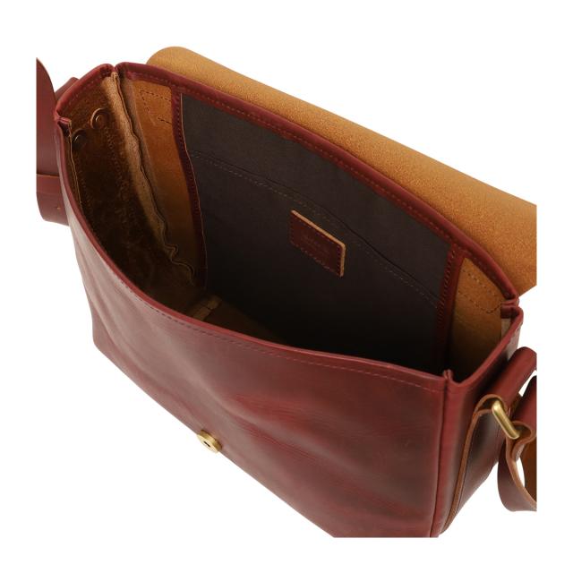 ショルダーバッグ 本革 日本製 キソラ ポストマンショルダー L