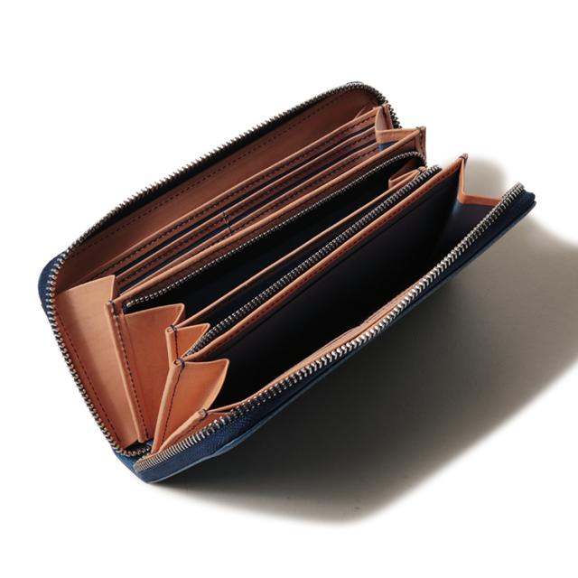 レビュー投稿で+5％還元】キソラ 長財布 ラウンドファスナー アラスカ