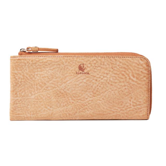 【レビュー投稿で+5％還元】キソラ 長財布 L字ファスナー アラスカ メンズ レディース KIEN-113 日本製 kissora｜本革 レザー 薄い 薄手 開運 一粒万倍日 クリスマス_mp クリスマス_wp レビュー投稿で+5％還元】キソラ 長財布 L字ファスナー アラスカ