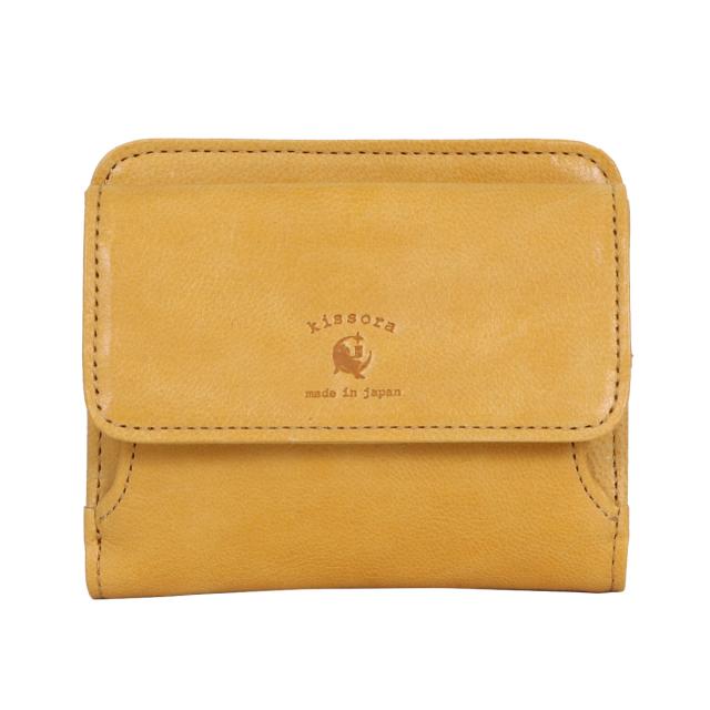 レビュー投稿で+5％還元】キソラ 二つ折り財布 パンナライト