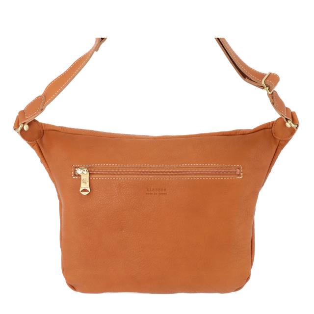 美品 kissora レザー編み込みリュック キャメル 本革ミニリュック 格子 キソラ] スマホショルダー がま口 本革 古都印伝 レディース  KIPM-006 ミニショルダー ショルダーバッグ 日本製 和柄 キソラ ショルダーバッグ オリーブヌメ レディース KIOB-081 kissora  | ミニ ... キソラショルダーバックがま口　キャメル