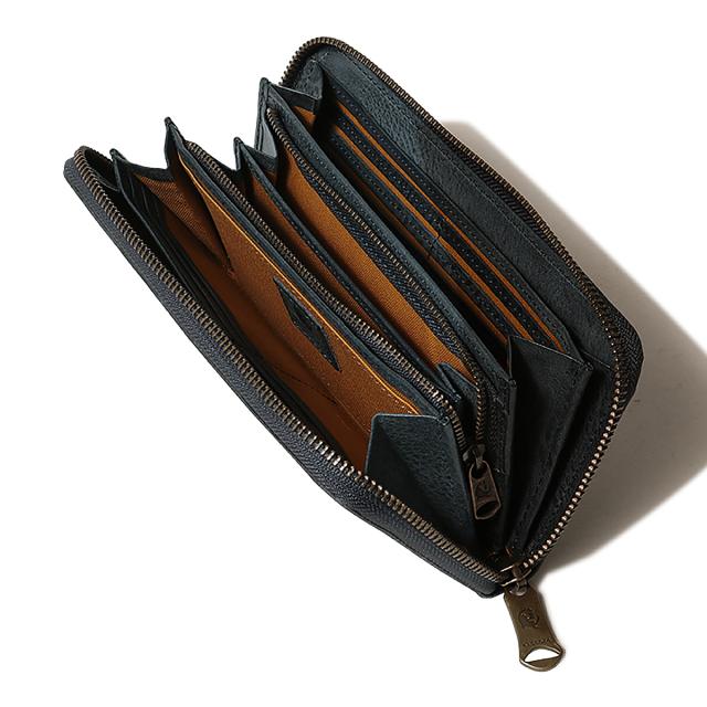 【レビュー投稿で+5％還元】キソラ 長財布 ラウンドファスナー ロロマシュリンク メンズ レディース KITL-084 日本製 kissora｜本革 レザー 開運 一粒万倍日_5