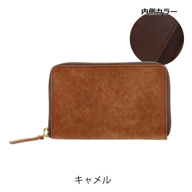 【レビュー投稿で+5％還元】二つ折り財布 本革 日本製 プエブロ メンズ レディース キソラKITM-021 kissora｜ラウンドファスナー 牛革 ミニ財布 クリスマス_mp クリスマス_wp レビュー投稿で+5％還元】二つ折り財布 本革 日本製 プエブロ メンズ