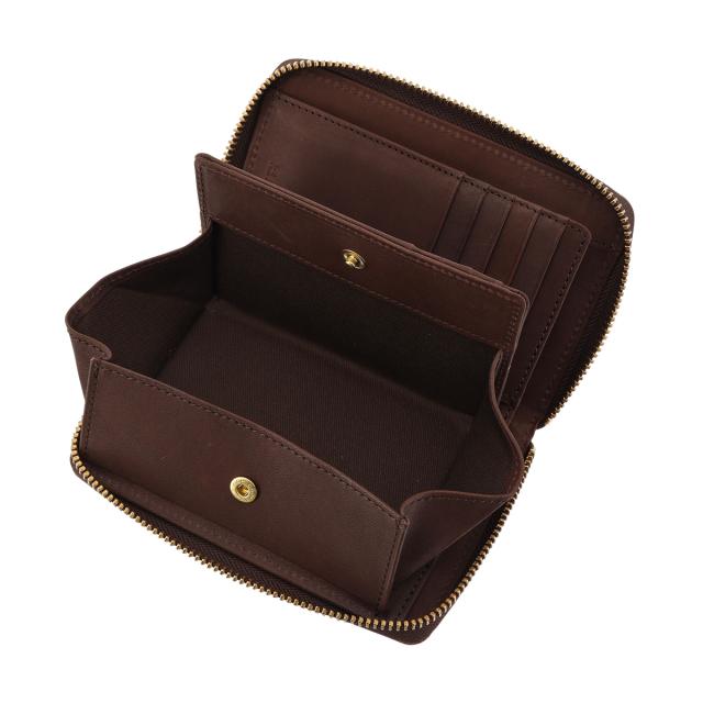 レビュー投稿で+5％還元】二つ折り財布 本革 日本製 プエブロ メンズ