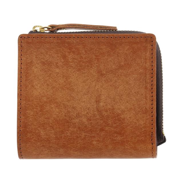 レビュー投稿で+5％還元】二つ折り財布 本革 L字ファスナー 日本