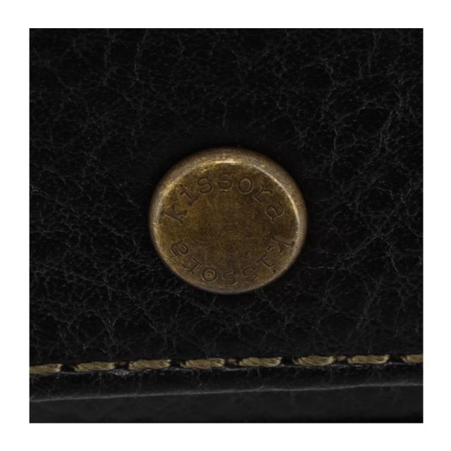 レビュー投稿で+5％還元】キソラ 三つ折り財布 本革 HGナッパ メンズ