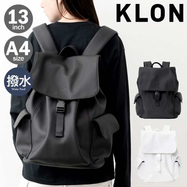 【レビュー投稿で+5％還元】KLON リュック 18L 13インチ メンズ レディース クローン MATTE COATED RUCK SACK-TRA｜リュックサック バッ