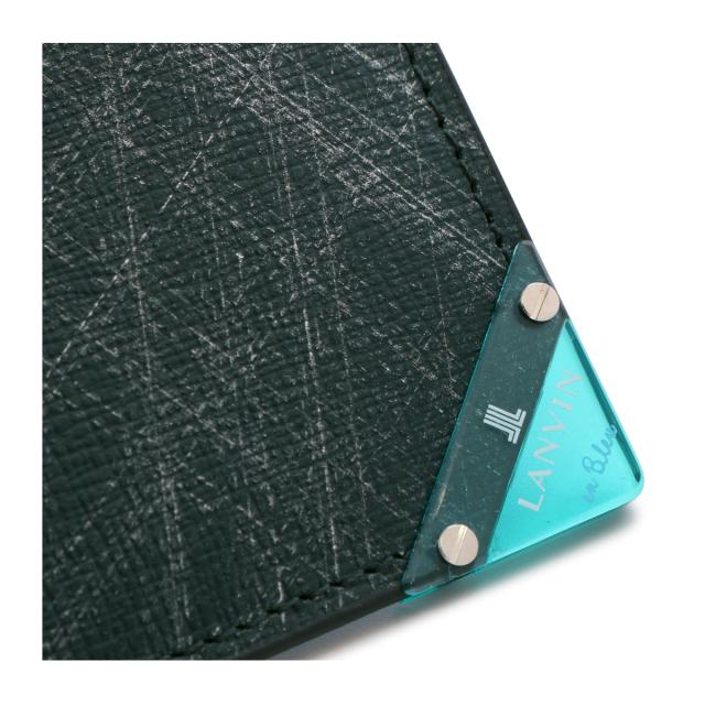 レビュー投稿で+5％還元】ランバンオンブルー 長財布 本革 かぶせ 薄型