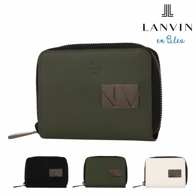 ランバンオンブルー キーケース ラウンドファスナー 4連 大きめ 鍵入れ メンズ 519602 ディアブロ LANVIN en Bleu 牛革 本革 レザー