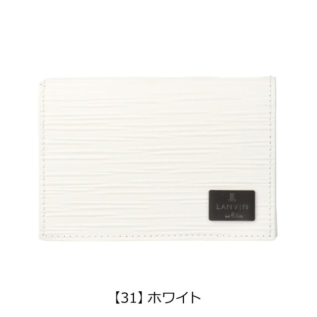 【レビュー投稿で+5％還元】ランバンオンブルー 名刺入れ カードケース メンズ アドニス LANVIN en Bleu 当社限定カラー ささマチ 本革 牛革 レザー ブランド 大人 ギフト プレゼント_13