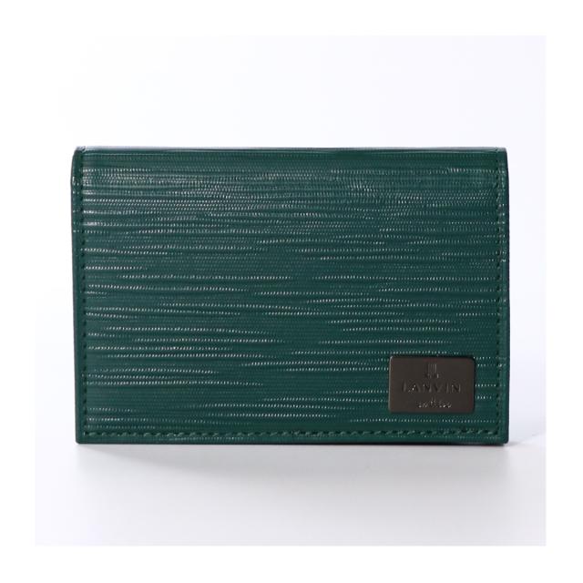 【レビュー投稿で+5％還元】ランバンオンブルー 名刺入れ カードケース メンズ アドニス LANVIN en Bleu 当社限定カラー ささマチ 本革 牛革 レザー ブランド 大人 ギフト プレゼント_1