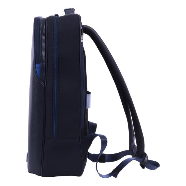 【レビュー投稿で+5％還元】ランバンオンブルー リュック ビジネスリュック B4 メンズ ホームズ 523712 LANVIN en Bleu リュックサック バックパック PC収納 13インチ対応_3