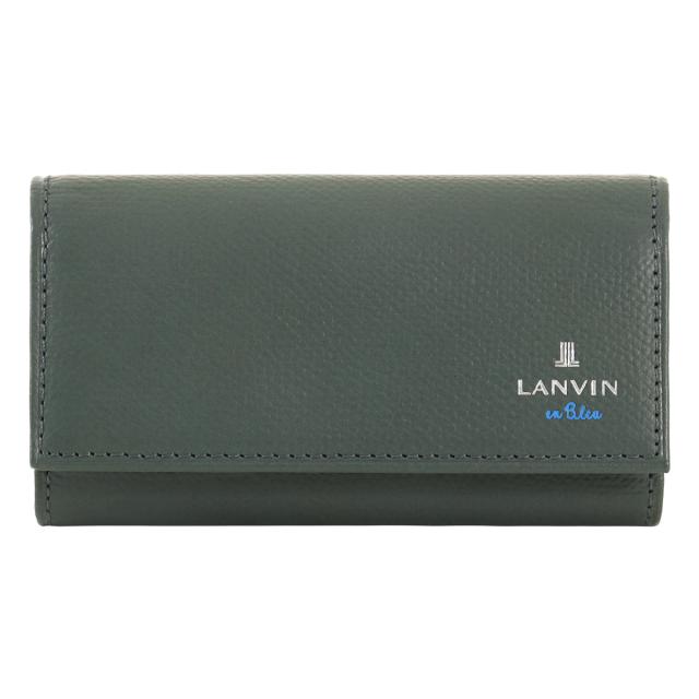 【レビュー投稿で+5％還元】ランバンオンブルー キーケース 鍵 鍵入れ 4連 カジュアル くすみカラー メンズ レディース 524602 デクスター LANVIN en Bleu 牛革 本革 レザー_1