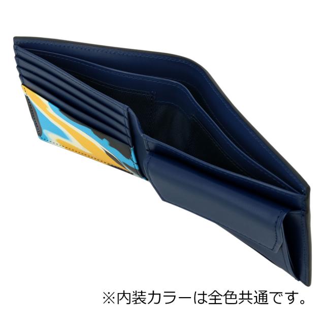 レビュー投稿で+5％還元】ランバンオンブルー 二つ折り財布 本革
