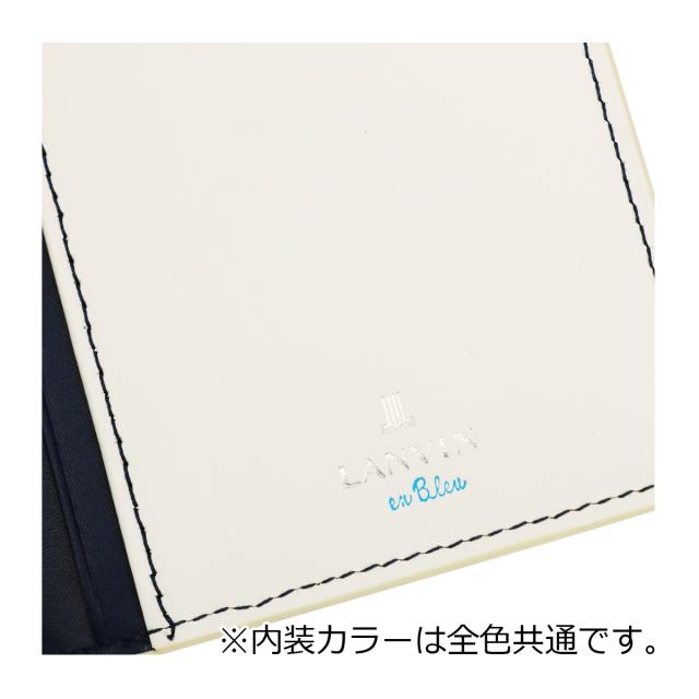 【レビュー投稿で+5％還元】ランバンオンブルー 長財布 本革 撥水 メンズ 546605 ディジョン LANVIN en Bleu かぶせ 開運 一粒万倍日 