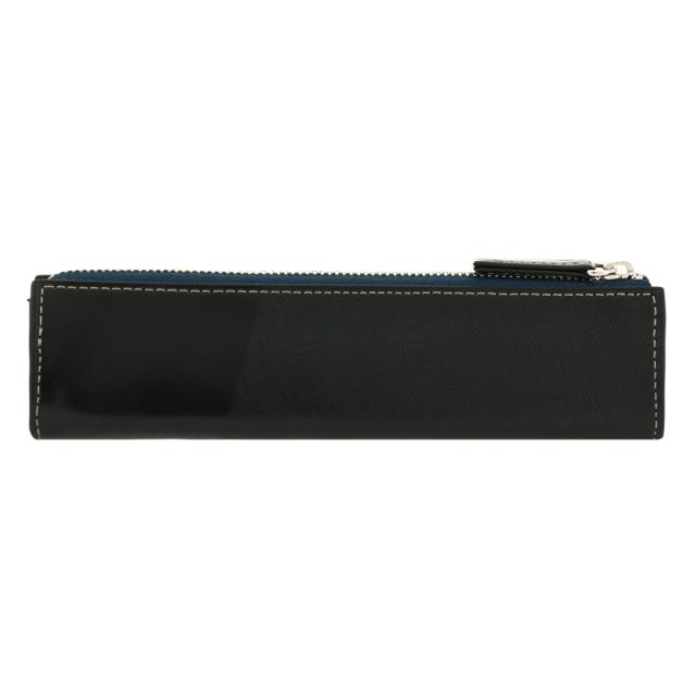 【レビュー投稿で+5％還元】ランバンオンブルー ペンケース 筆箱 革 ブランド メンズ パーシャル 555618 LANVIN en Bleu 本革 牛革 レザー おしゃれ_2