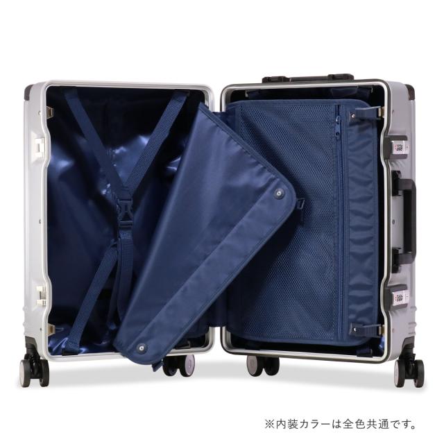 【レビュー投稿で+5％還元】ランバンオンブルー スーツケース 機内持ち込み 32L 49cm 3.4kg 当社限定色グレー ヴィラージュ 595313 LANVIN en Bleu｜汚れ防止カバー付き フレーム キャリーケース キャリーバッグ ビジネスキャリー 軽量 静音 旅行 クリスマス_mp