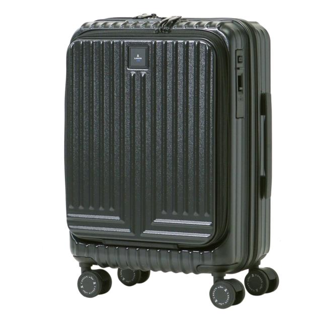 【レビュー投稿で+5％還元】ランバンオンブルー スーツケース 機内持ち込み 36L 49cm ヴィラージュ 595315 LANVIN en Bleu｜ハード ジッパー キャリーケース キャリーバッグ ビジネスキャリー スクエア 軽量 静音 旅行_2