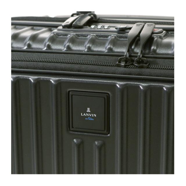 【レビュー投稿で+5％還元】ランバンオンブルー スーツケース 機内持ち込み 36L 49cm ヴィラージュ 595315 LANVIN en Bleu｜ハード ジッパー キャリーケース キャリーバッグ ビジネスキャリー スクエア 軽量 静音 旅行_7