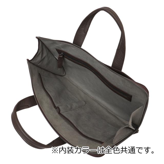 【レビュー投稿で+5％還元】ランバンコレクション トートバッグ ブリーフケース クラッチブリーフ PC収納 PCバッグ ビジネス カジュアル メンズ 日本製 288521 ルーヴル LANVIN COLLECTION 牛革 本革 レザー_6