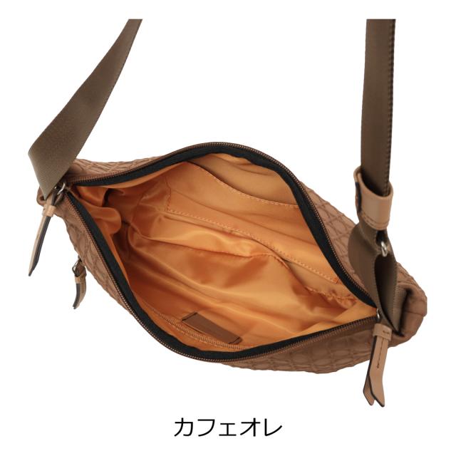 【レビュー投稿で+5％還元】ラクーオ ショルダーバッグ 軽量 撥水 031606 籠目柄 ボンディング LAQUOH ミニショルダー デイリーバッグ トラベルバッグ 旅行 貴重品 クリスマス_mp レビュー投稿で+5％還元】ラクーオ ショルダーバッグ 軽量 撥水 031606