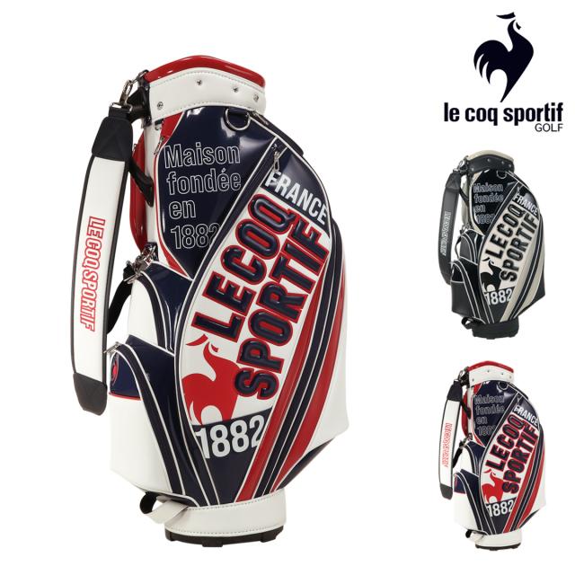 le coq sportif ゴルフバッグ 未使用品 レビュー投稿で+5％還元】ルコックスポルティフ ゴルフ キャディ