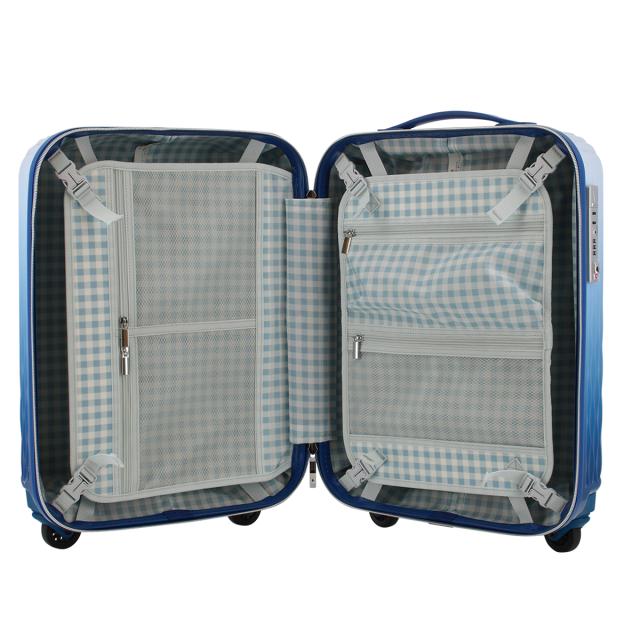 【レビュー投稿で+5％還元】シフレ スーツケース 43L 55cm 3.4kg TSAロック ルナルクス LUN2116K-55 Siffler 抗菌加工 旅行 キャリーケース ハードキャリー セット かわいい おしゃれ グラデーション カラフル ミニトランク付き クリスマス_mp