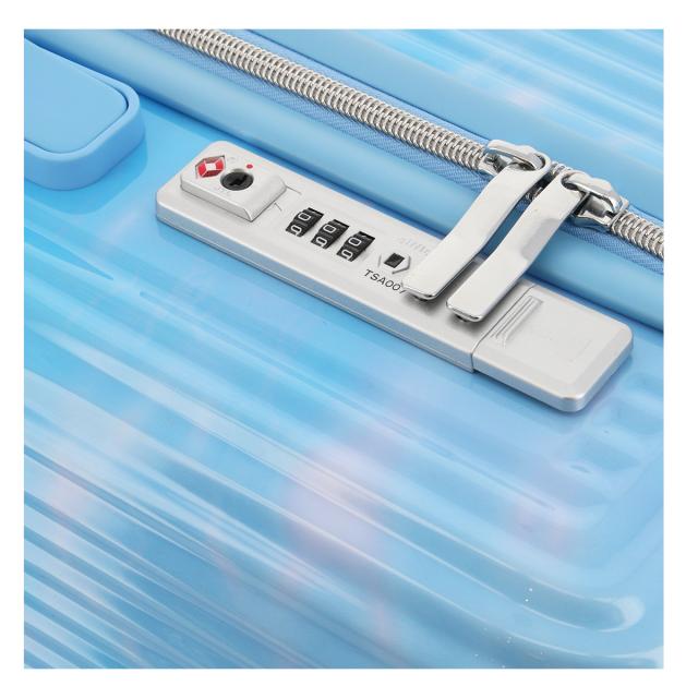 【レビュー投稿で+5％還元】シフレ スーツケース 43L 55cm 3.4kg TSAロック ルナルクス LUN2116K-55 Siffler 抗菌加工 旅行 キャリーケース ハードキャリー セット かわいい おしゃれ グラデーション カラフル ミニトランク付き クリスマス_mp