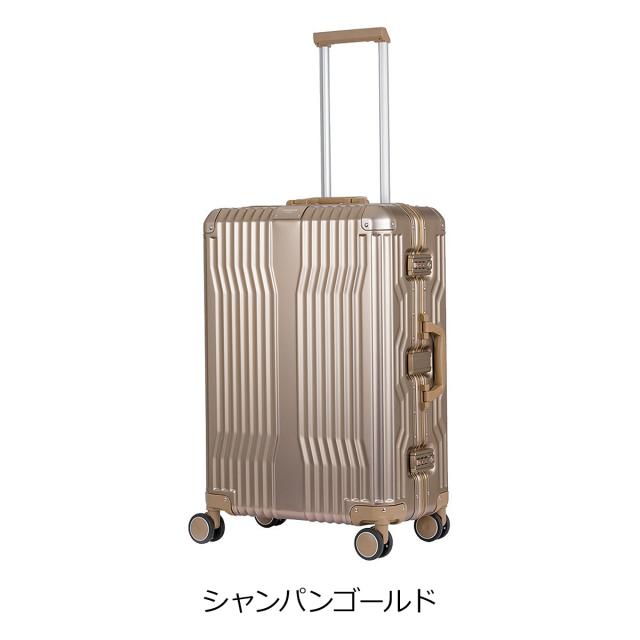 【レビュー投稿で+5％還元】レジェンドウォーカー スーツケース 64L 60cm 5.1kg CRUISER 1512-60 LEGEND WALKER｜ハード フレーム キャリーケース キャリーバッグ アルミニウム コーナーパッド クリスマス_mp
