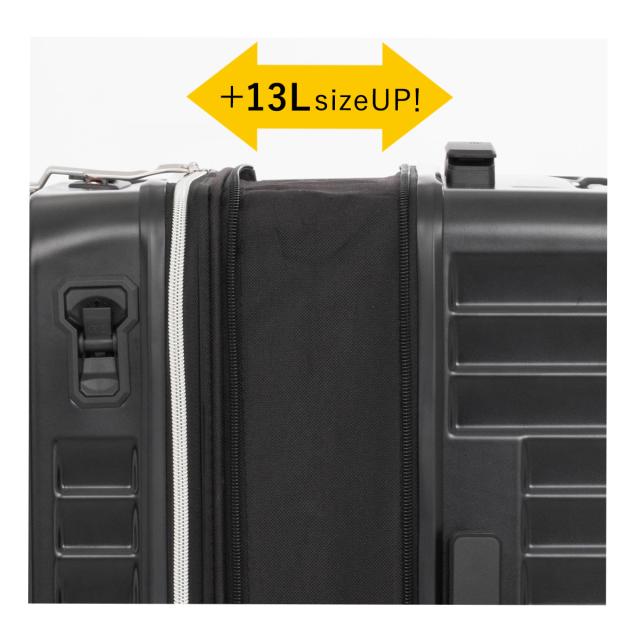 【レビュー投稿で+5％還元】レジェンドウォーカー スーツケース 61L 54cm 4.3kg 5208-54 LEGEND WALKER MALIBU｜ハードキャリー ファスナー キャリーケース キャリーバッグ ビジネスキャリー フロントオープン 拡張 ストッパー 軽量 クリスマス_mp