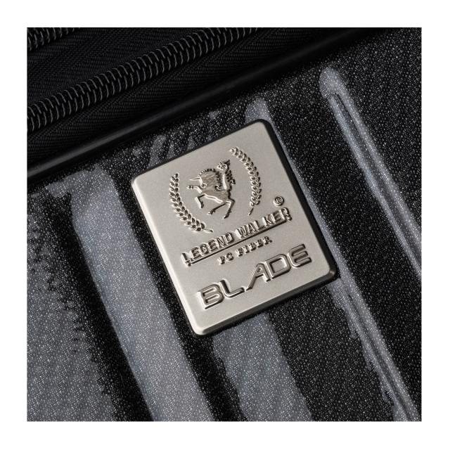 【レビュー投稿で+5％還元】レジェンドウォーカー スーツケース 拡張機能付き 64L 59cm 3kg ブレイド 超軽量PCファイバー 5604-59 LEGENDWALKER BLADE Ultralight｜ハード ファスナー キャリーケース キャリーバッグ 防犯ファスナー エキスパンダブル 1年保証_7