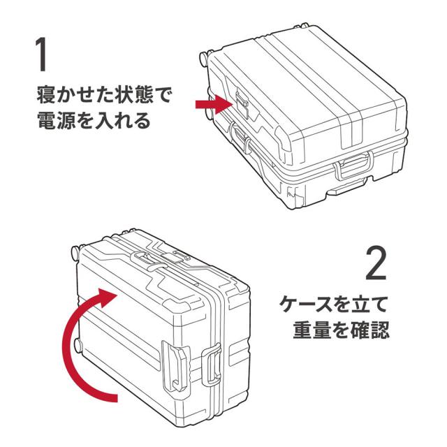 【レビュー投稿で+5％還元】レジェンドウォーカー スーツケース 重量チェッカー搭載 フレーム 92L 76cm 5.6kg ブレイド 6722-68 LEGEND WALKER｜ TSロック搭載 クリスマス_mp