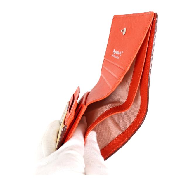 レビュー投稿で+5％還元】マンハッタナーズ 二つ折り財布 ライブリー