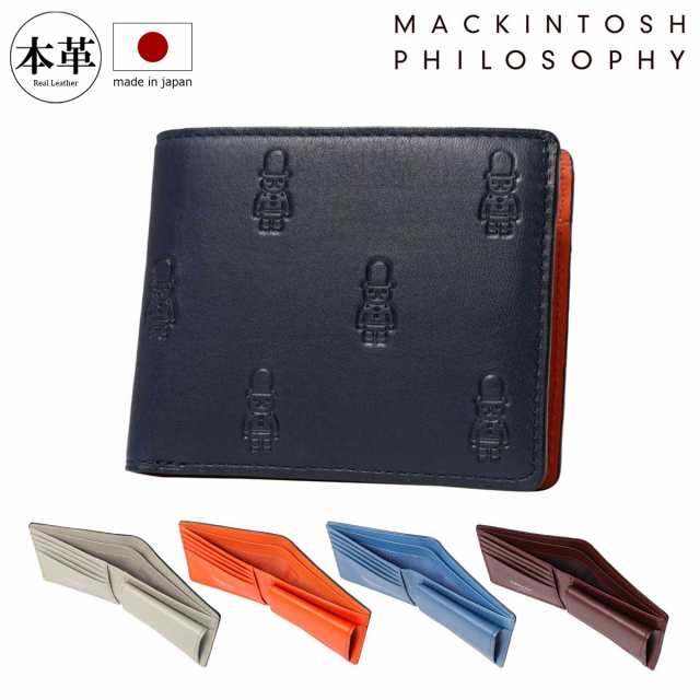22新品マッキントッシュフィロソフィー牛革マルチウォレット財布