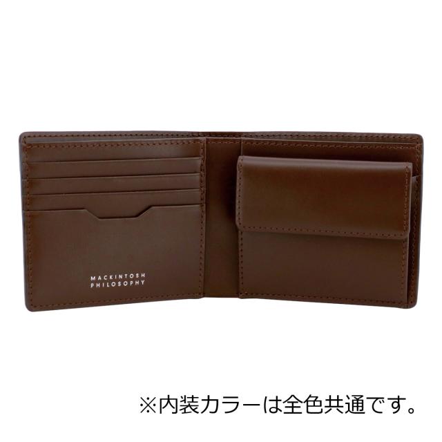 【レビュー投稿で+5％還元】マッキントッシュフィロソフィー 二つ折り財布 メンズ 牛革 小銭入れ付き MAP5120122 ローワン MACKINTOSH PHILOSOPHY 開運 一粒万倍日 クリスマス_mp レビュー投稿で+5％還元】マッキントッシュフィロソフィー 二つ折り