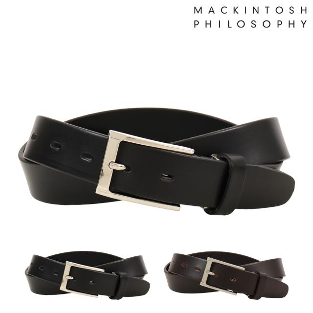 【レビュー投稿で+5％還元】マッキントッシュ フィロソフィー ベルト 本革 日本製 ピンタイプ MAPB-00711 MACKINTOSH PHILOSOPHY 牛革 レザー ビジネス カジュアル フォーマル