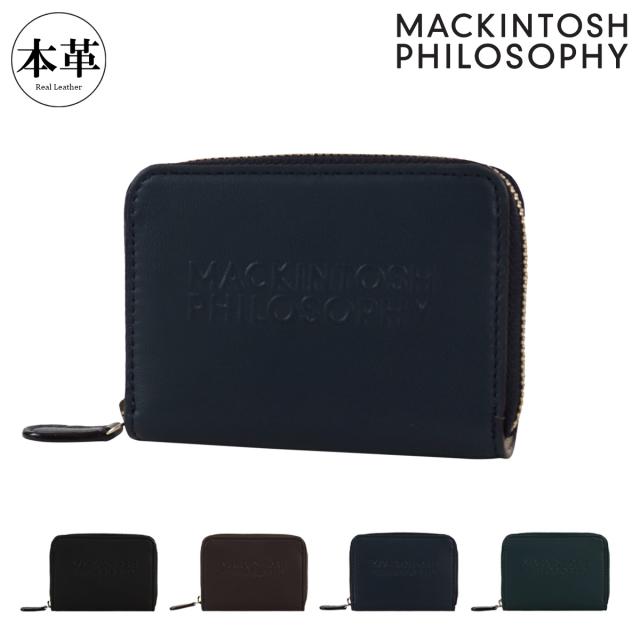 【レビュー投稿で+5％還元】マッキントッシュフィロソフィー 財布 小銭入れ ラウンドファスナー 本革 メンズ MAPW-00331 グランディ MACKINTOSH PHILOSOPHY｜ケース 羊革 サイフ レザー ブランド ビジネス カジュアル ギフト プレゼント クリスマス_mp