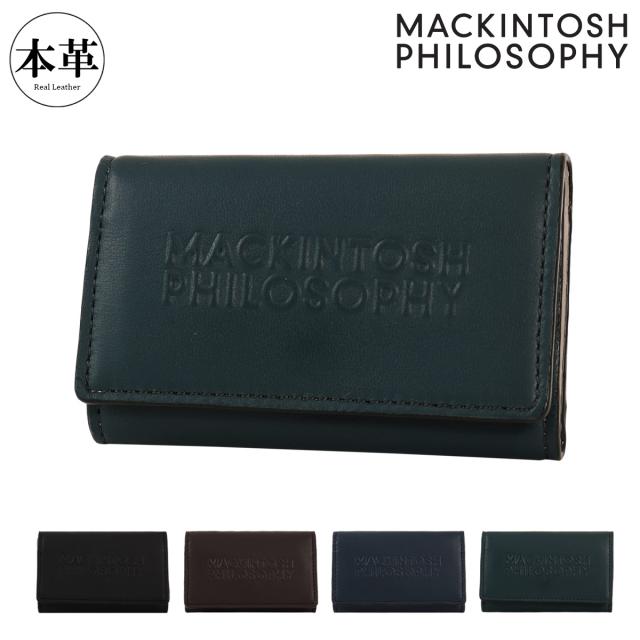 【レビュー投稿で+5％還元】マッキントッシュフィロソフィー キーケース 本革 4連 メンズ MAPW-00341 グランディ MACKINTOSH PHILOSOPHY｜羊革 レザー ブランド ビジネス カジュアル ギフト プレゼント v_other バレンタインの通販は