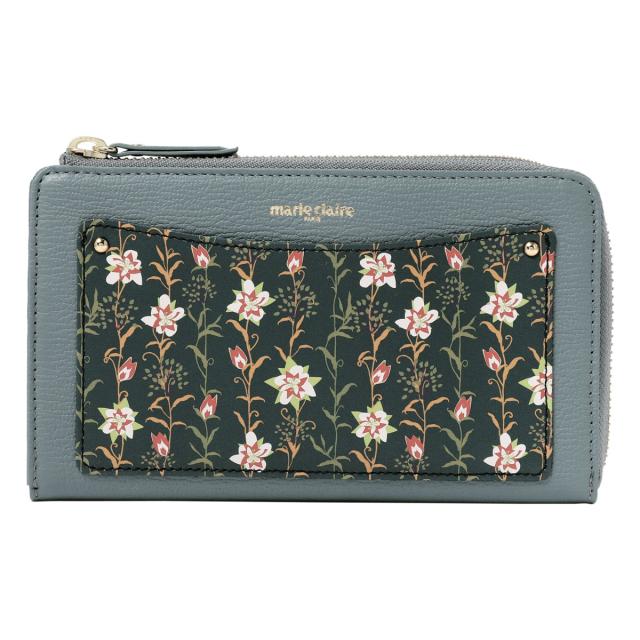 レビュー投稿で+5％還元】マリクレール 長財布 L字ファスナー