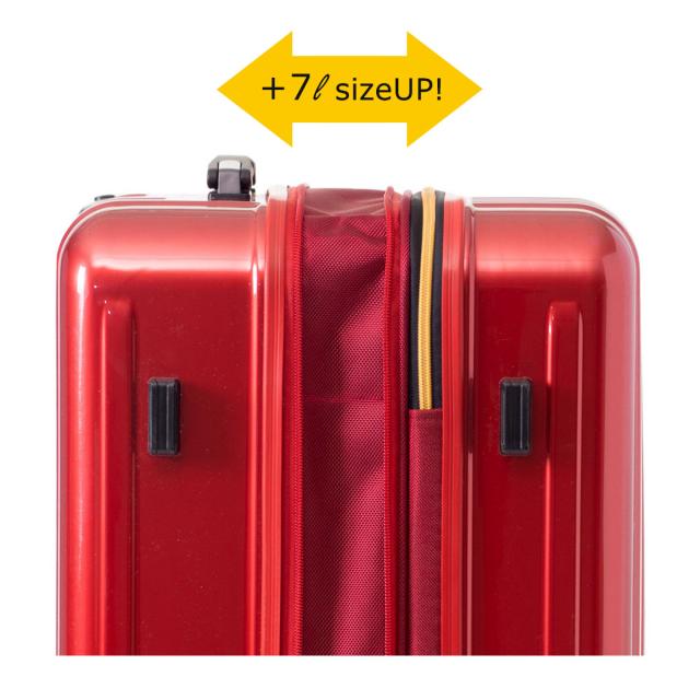 【レビュー投稿で+5％還元】アジアラゲージ モーブス スーツケース 機内持ち込み 31L 38L 47cm 2.8kg MBC-1909-18 mobus×A.L.I｜ハード ファスナー キャリーバッグ キャリーケース 拡張 TSAロック搭載 クリスマス_mp